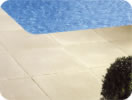 Bergerac Pool Coping with matching paving
