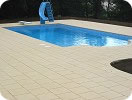 Pool Coping - Aquitaine in buff with Atlantic paving