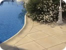 Pool Coping - Aquitaine in buff with Atlantic paving